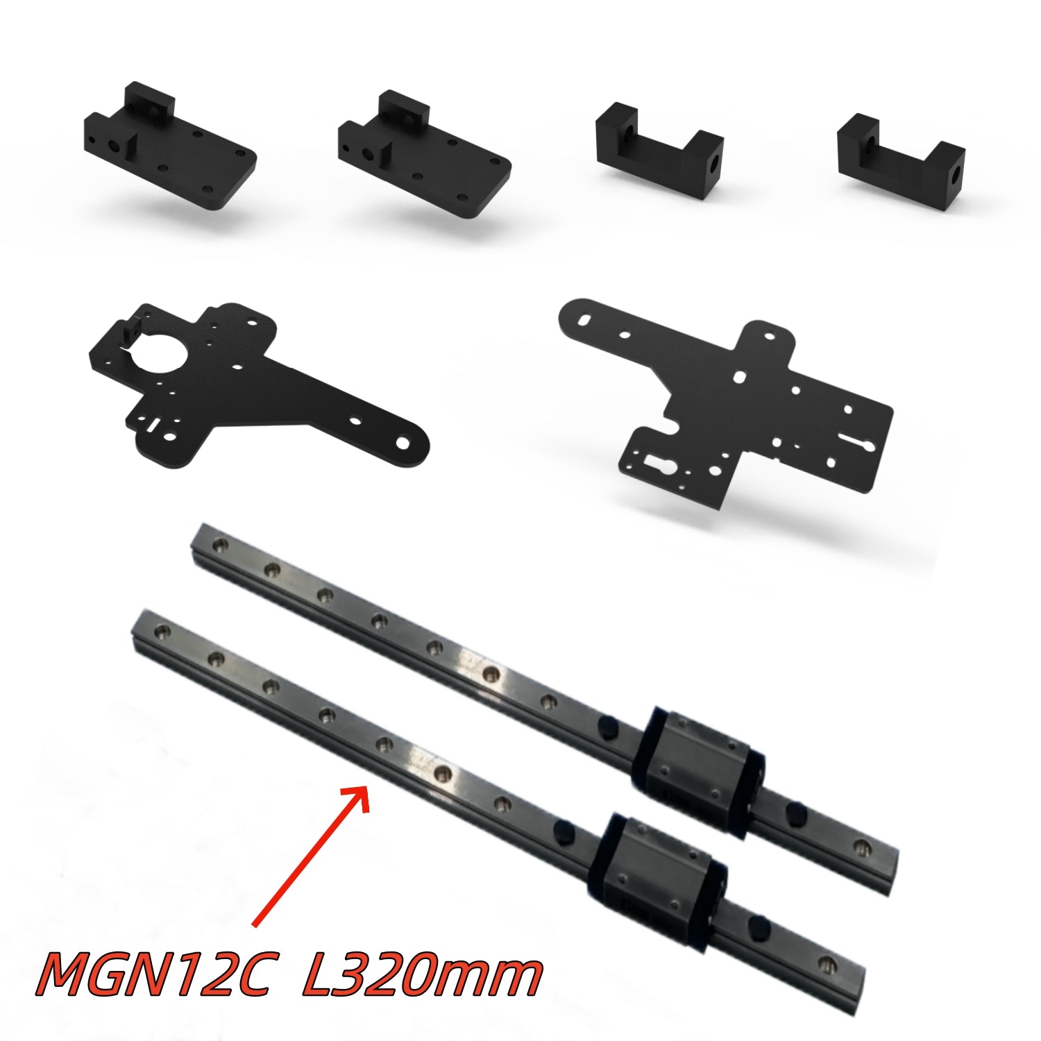 パーツ cubecubic2020 Anycubic_Kobra_3_Z_Linear_Rail