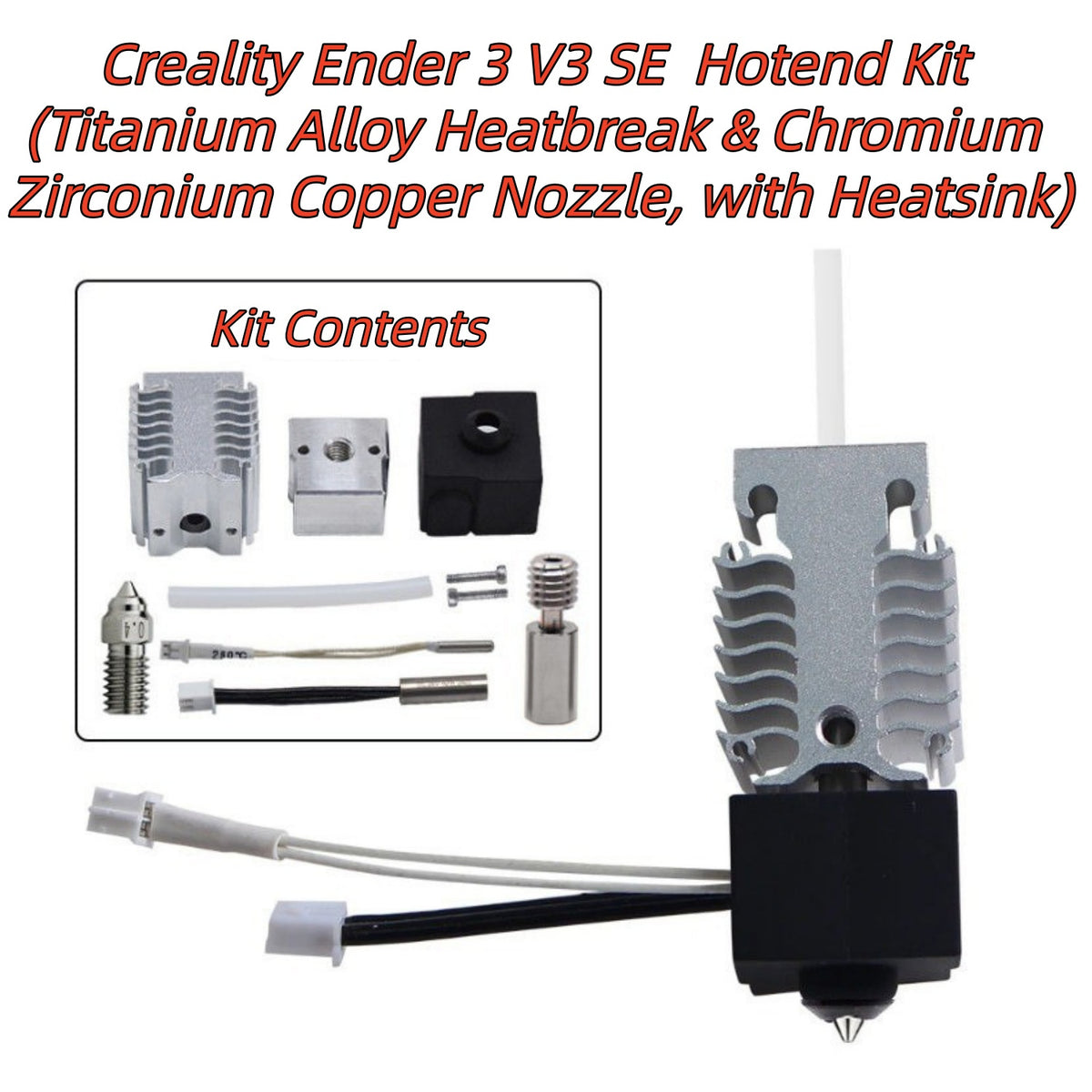 Creality Ender3 V3 SE Upgrade Kit and Common Replacement Parts