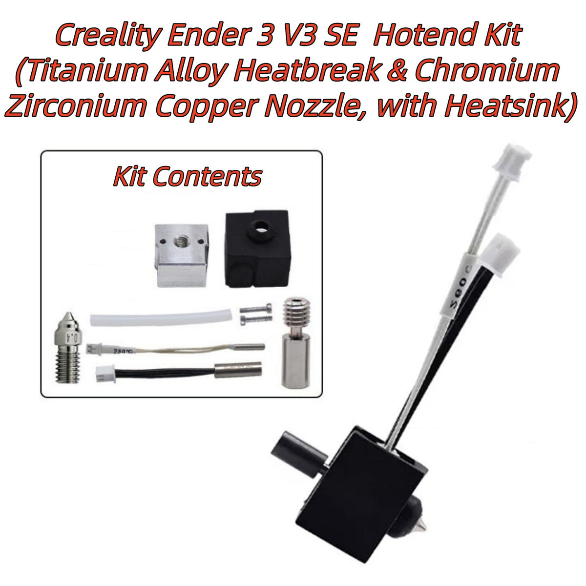 Creality Ender3 V3 SE Upgrade Kit and Common Replacement Parts