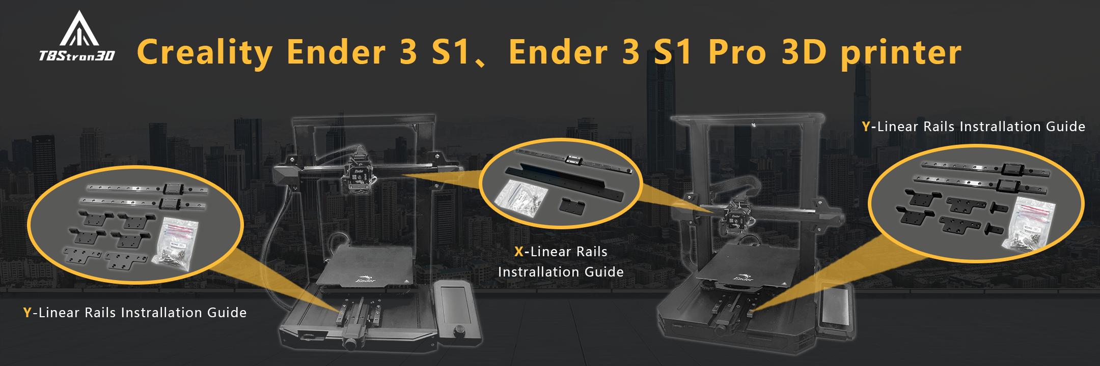 Creality Ender 3 Pro LED Light Kit! Vertical Z bars India